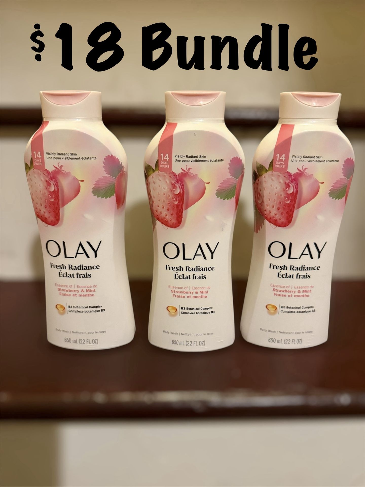 Olay Body wash Strawberry