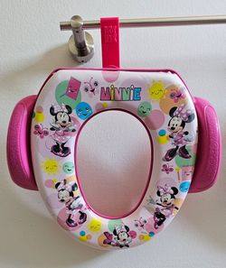 Minnie Mouse toddler training toilet seat- Pink