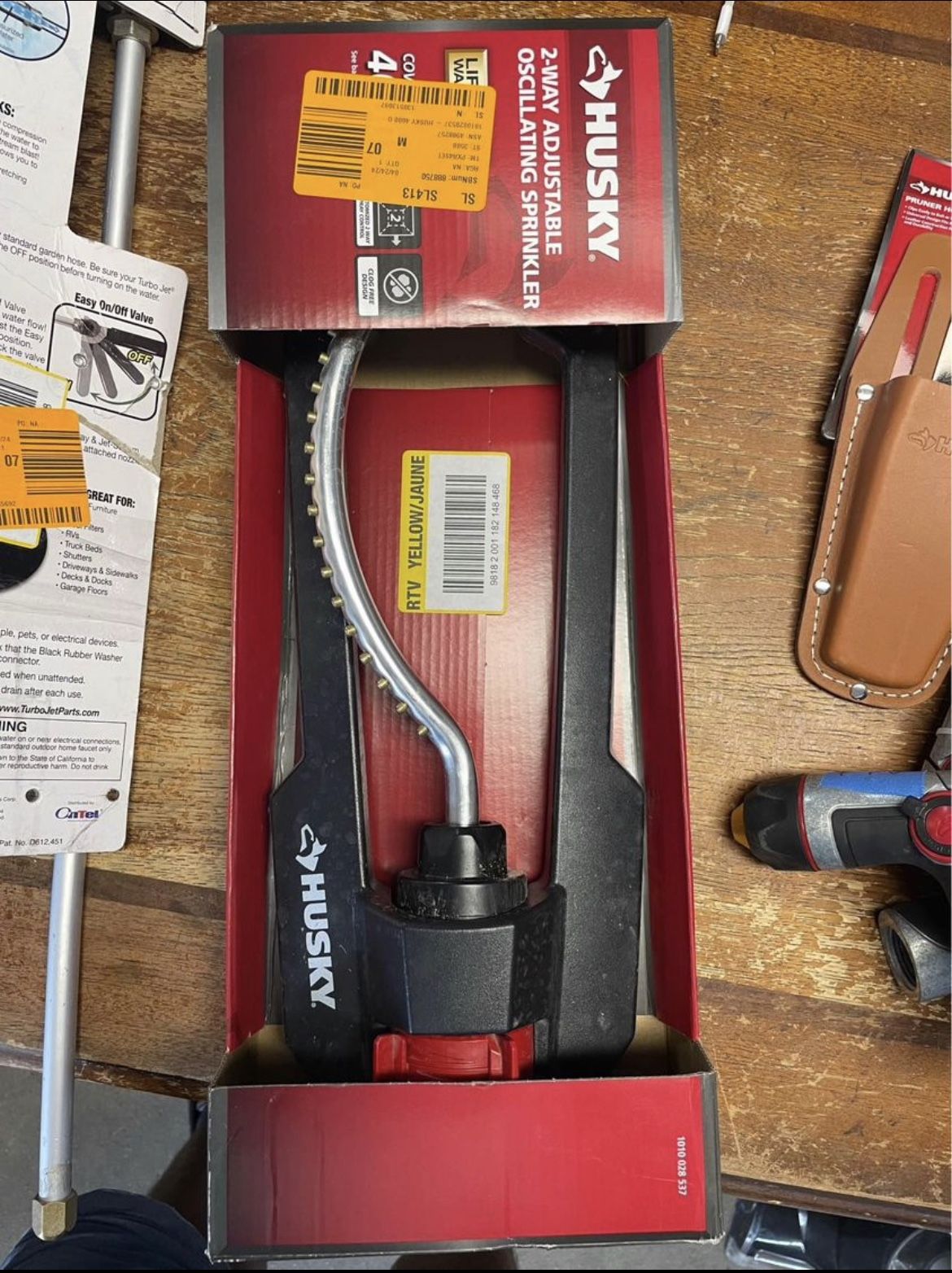 Oscillating Sprinklers, garden tool, rociadores, water hose accessories $15