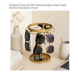 Brand new 360° Rotating Sunglasses Organizer
