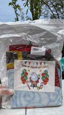 Christmas balloons