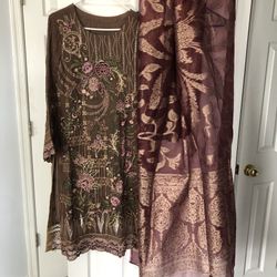 Designer Wear Shalwar Kameez  Pakistani Indian Dres  Bust 38-40” .size s 