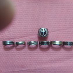 Men's Rings- wedding bands and other