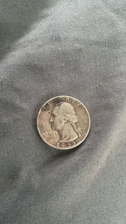 1955 Quarter Rare Silver Coin ok condition can b cleaned