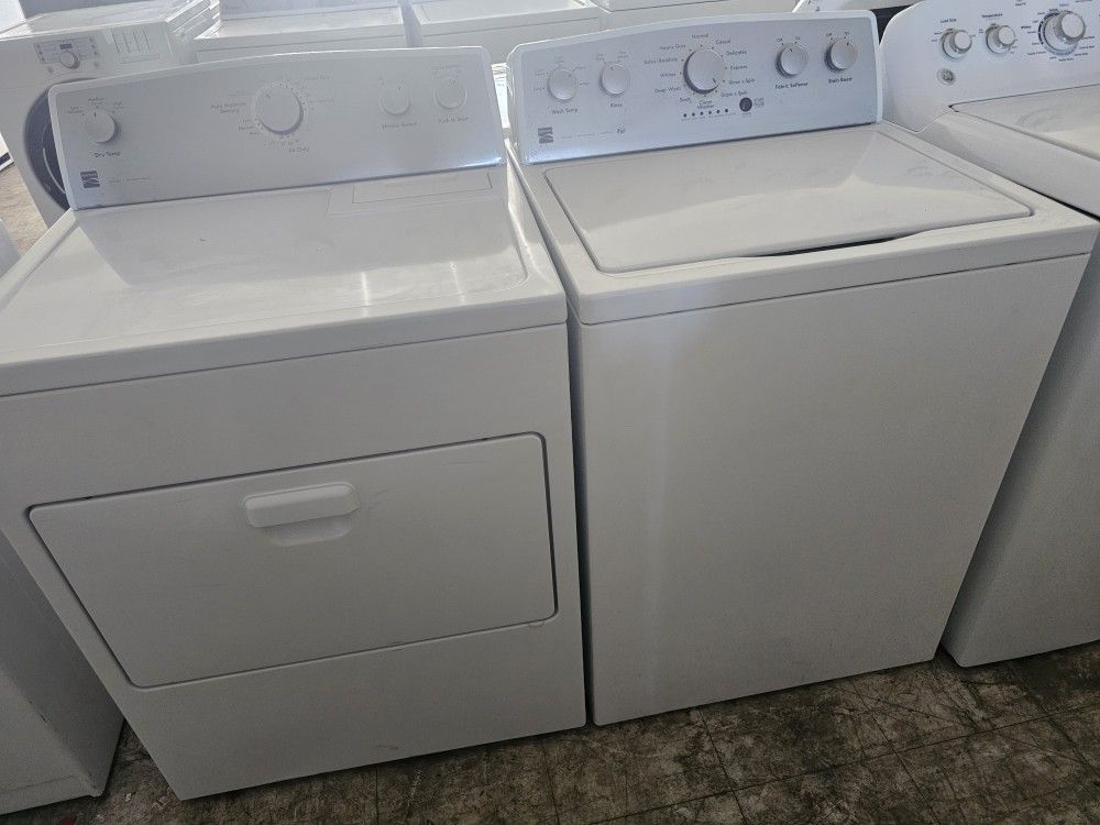 2023 Kenmore Washer And Electric Dryer Matching Set Working Perfectly Fine Very Clean Super Capacity I Can Deliver To You 90 Days Warranty 