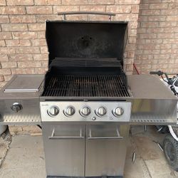 Chrome Outdoor Grill