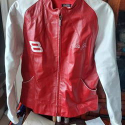 Dale Earnhardt Jr Leather Jacket Size Large