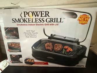 Smokless grill