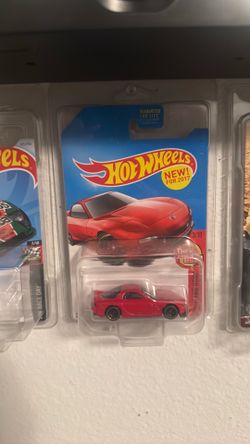 HTF 2017 Hot Wheels '95 MAZDA RX-7 ✰KMART Exclusive Red;✰Then & Now✰