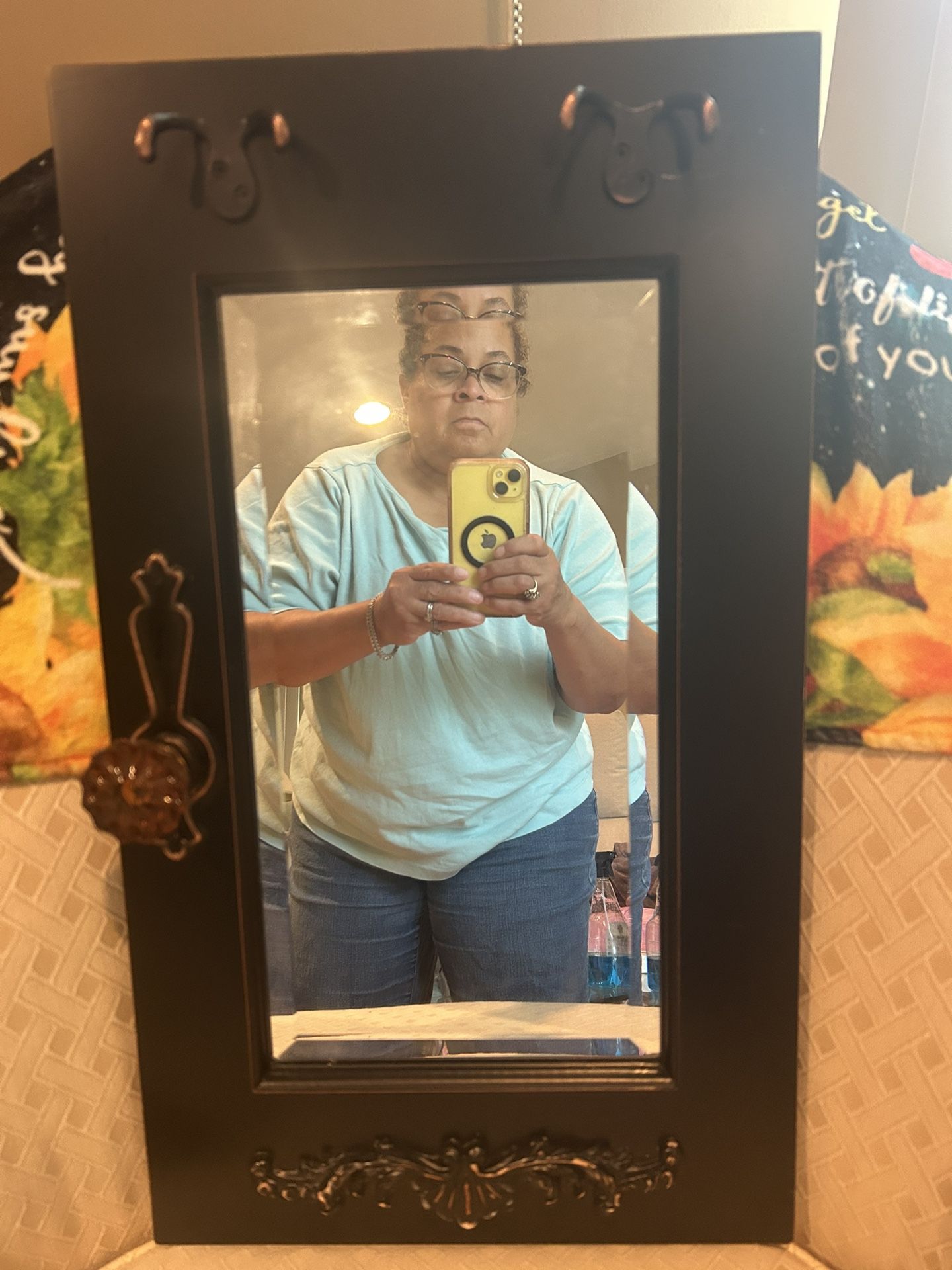 Mirror With A Door like appearance
