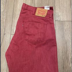 Red Levi’s 38/30
