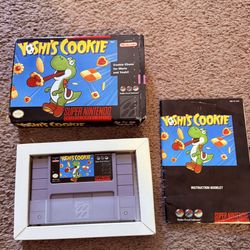 Yoshi's Cookie  (Super Nintendo SNES) Complete in Box CIB