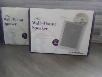 2-Way Wall Mount Speaker Set Of 2 New In Box