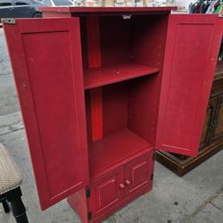 Simple Living Ashton Tall Cabinet Storage Shelf | 23in L, 12 In W, 48in H