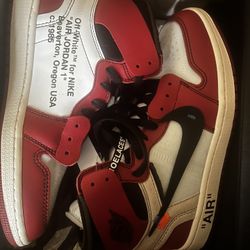 Jordan 1 Off White Chicago 