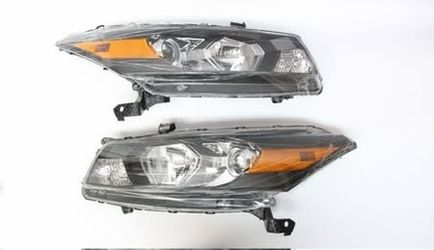 Depo Halogen Headlight Set for 2008-2010 Honda Accord Coupe (contact info removed)L (contact info removed)R