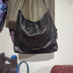 Michael Kors Black Leather purse