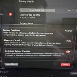 MacBook Air M1 (2020) - MINT Condition - 99% Battery Health