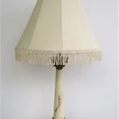 Vintage Onyx & Bronze Lamp