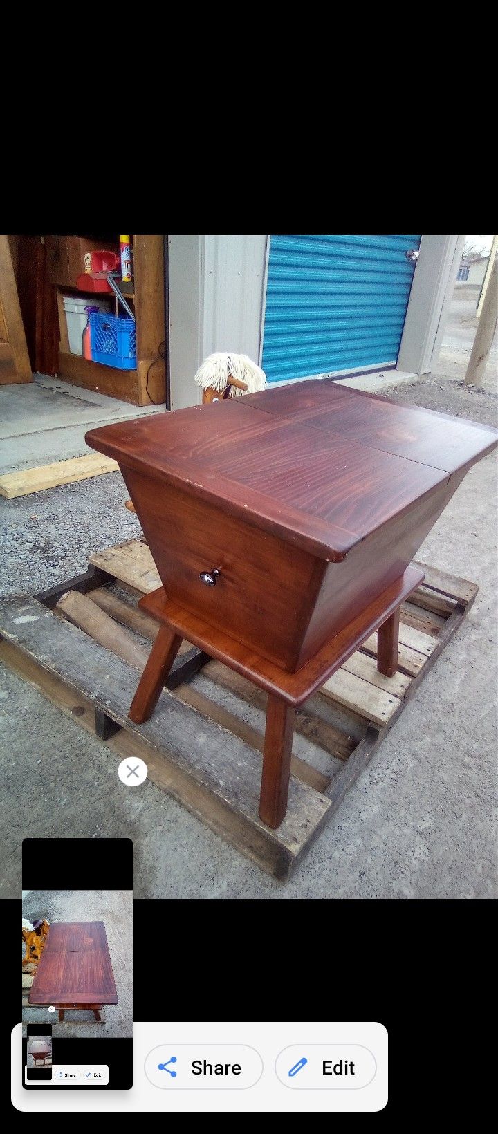 Vintage Doughboy Table