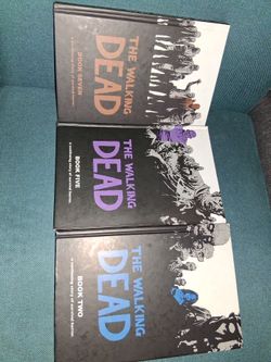 THE WALKING DEAD BOOK 2 ,, 5 ,, 7 ,, ALL LIKE NEW ALL FOR  $30.00  ONLY  !!!