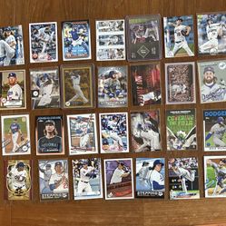 Los Angeles Dodgers Baseball Card Lot