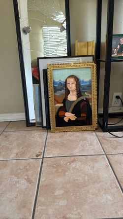 Lego Mona Lisa