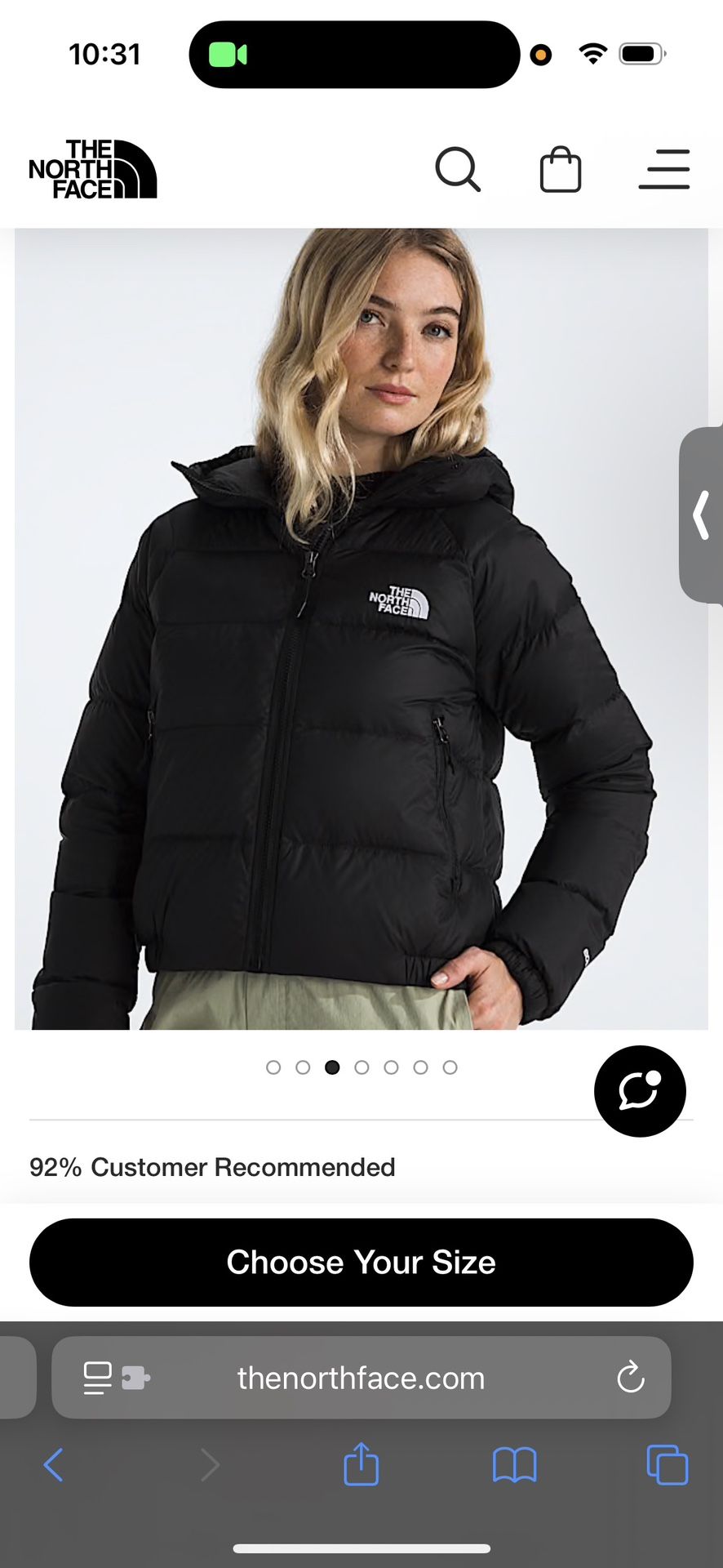 NORTH FACE COAT