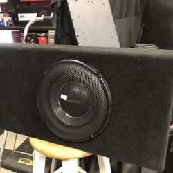 Rockford Fosgate Power Single T1S -1x10 / Payment Plans Available/ Zero Down/ No Interest/ No Credit Needed
