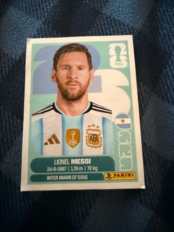 Lionel messi panini