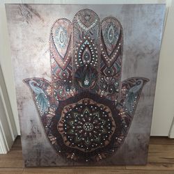 Hamsa Hand Sign