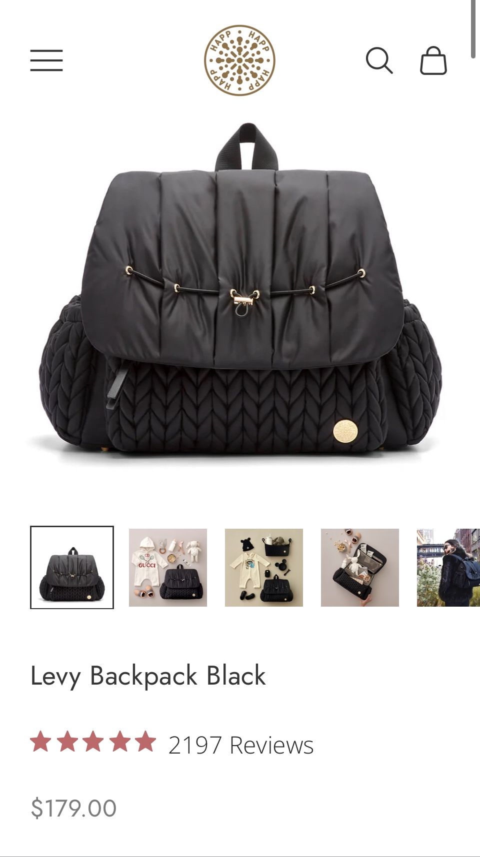 Happ Baby Diaper Bag