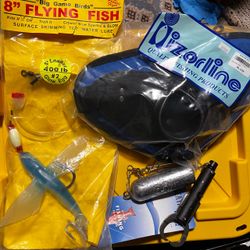 Fishing Gear Lot - Lure Rod Belt Weight $50 for ALL