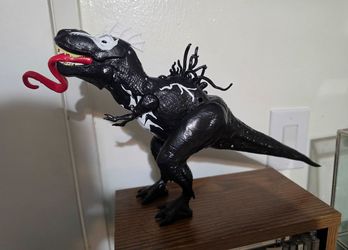 Marvel Spider-Man Epic World of Action VenomVersus Venomsaurus Rex (fabricado por Hasbro).