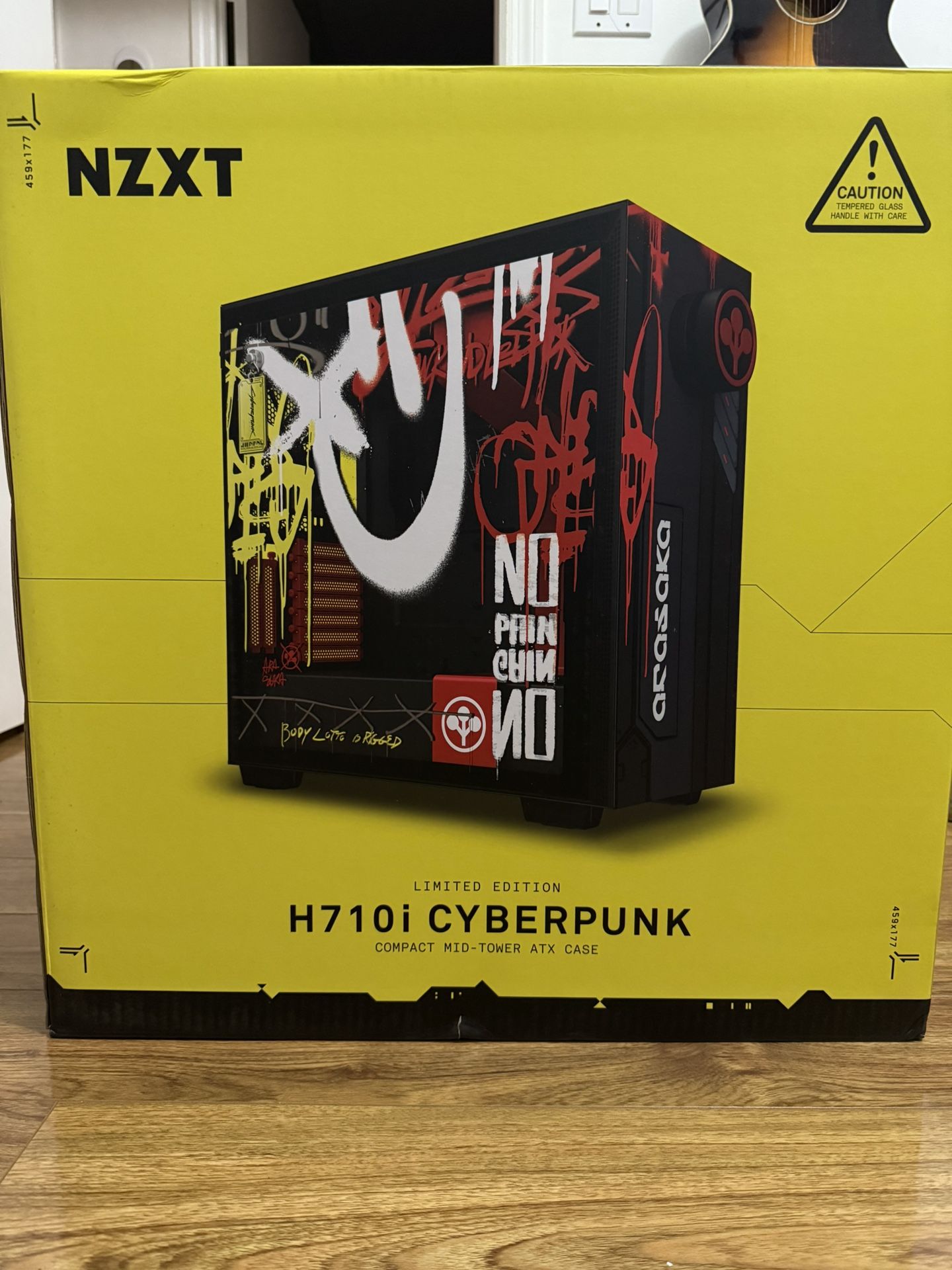 PC CASE ATX: NZXT H710i Limited Edition Cyberpunk Case
