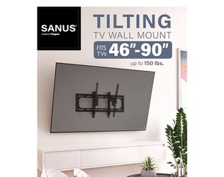 SANUS Tilting TV Wall Mount 46" - 90” TVs