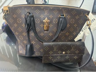 Authentic Louis Vuitton Flower handbag set