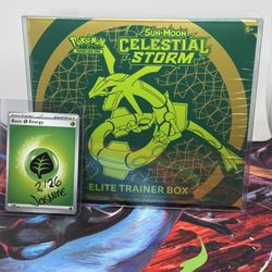 Pokemon Sun & moon  Celestial Storms ETB