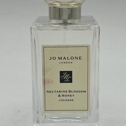 Jo Malone London Nectarine Blossom & Honey Cologne 3.4 Fl. oz. 100 Ml. About 95% Full Authentic.