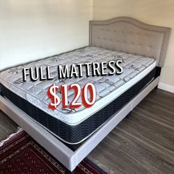 New Full Mattress Only $120