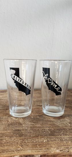 California Pint Glasses