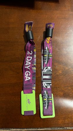 Dreamstate concert ticket / wristbands