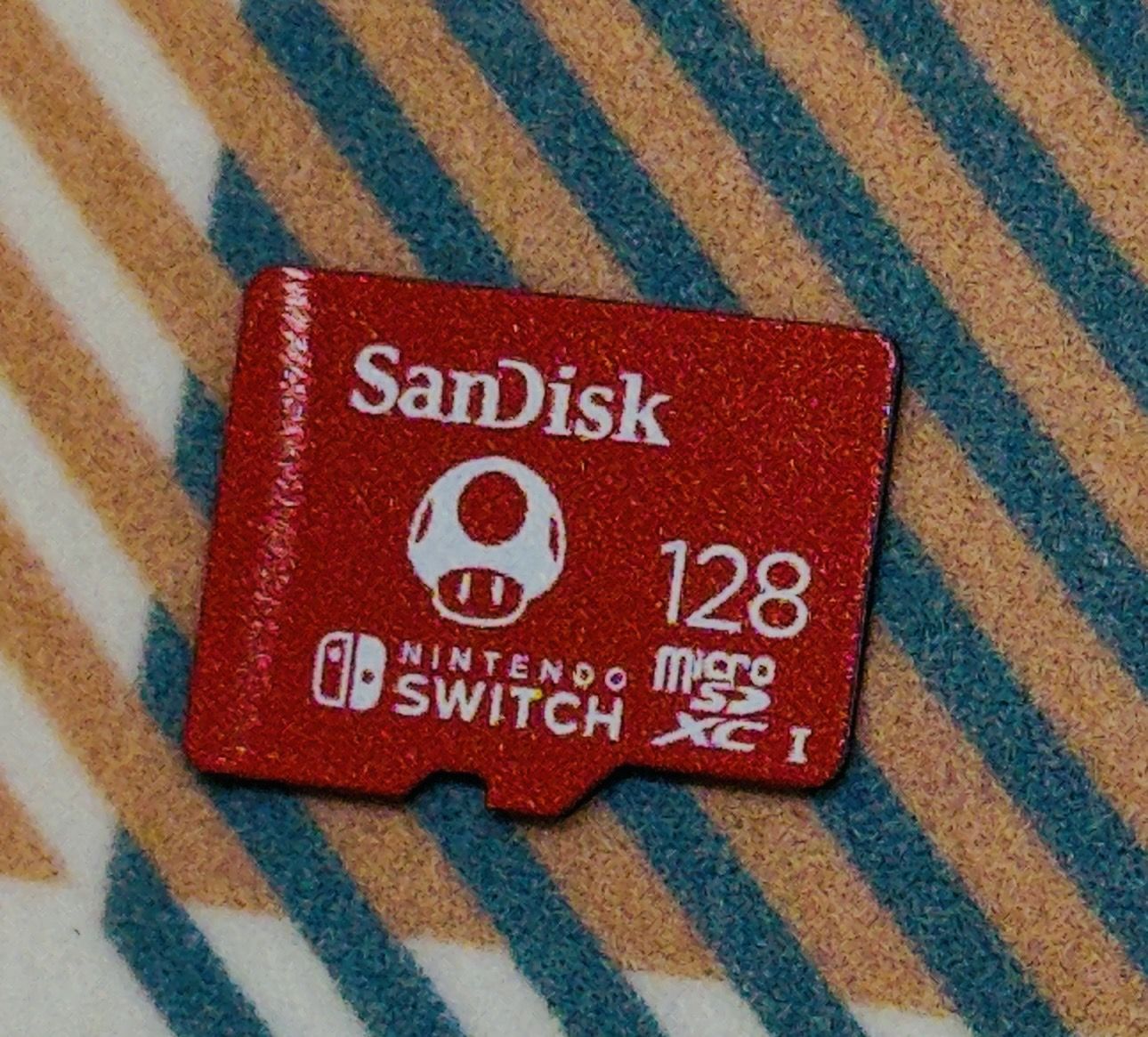 Official Sandisk 128GB MicroSD Memory Card (For Nintendo Switch) Tested/Works M4