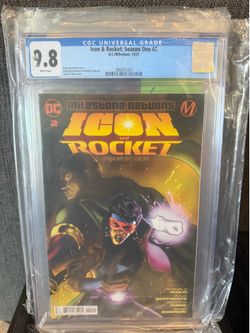 Icon & Rocket: Season One #2 CGC 9.8 Icon & Rocket: Season One #2 (2021) Milestone - DC Comics