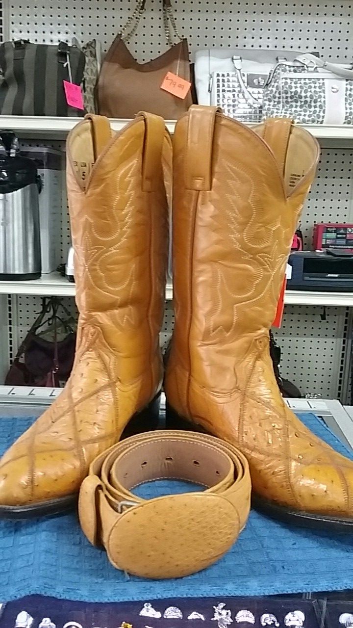 Herencia ostrich deals boots