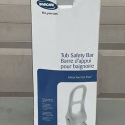 INVACARE Tub Safety Bar #710 White New Open Box