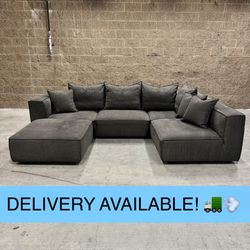 Gray Modular Sectional Couch Sofa by Article (DELIVERY AVAILABLE! 🚛💨)