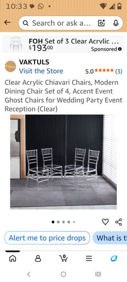 Acrylic Chiavari chairs,Accent Event Ghost Chairs for wedding, party Event Reception and private dining/ glitter girl room/ computer chair with or wit