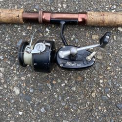 Fishing Rod with Mitchell Reel - LOOK!