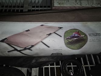 Camping bed really good condition like new